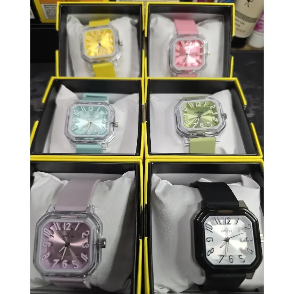 Invicta Celestial Scalenon 39mm Watch 6 Color Complete Set 70316-70321 NWT